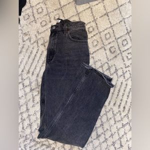 Abercorombie curve love black jeans size 4
